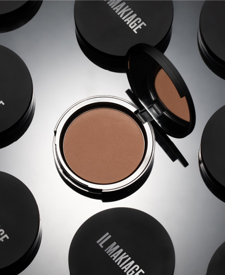 Two way foundation powder